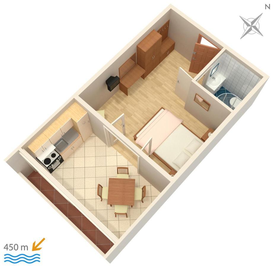 Family Friendly Apartments With A Swimming Pool Povljana, Pag - 244 מראה חיצוני תמונה